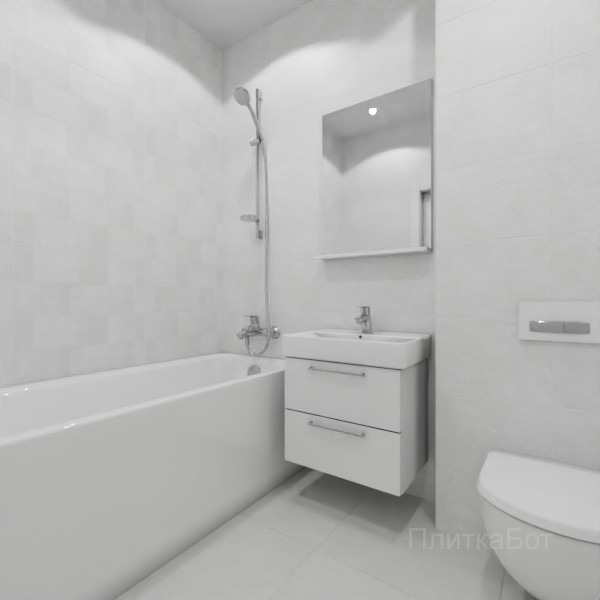 ALMA ceramica 2026, Бетон Про, Контрастные стены №2