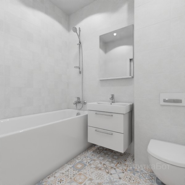 ALMA ceramica 2026, Бетон Про, Контрастные стены №3