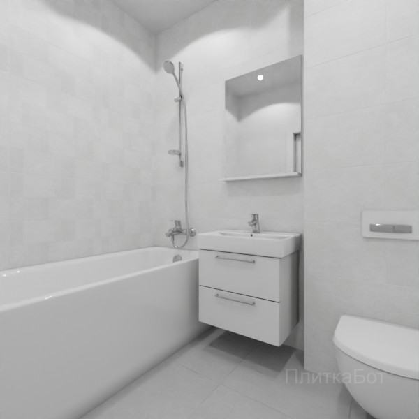 ALMA ceramica 2026, Бетон Про, Контрастные стены №5