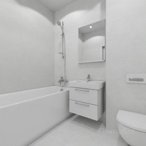 ALMA ceramica 2026, Бетон Про, Контрастные стены №6