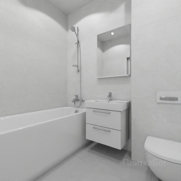 ALMA ceramica 2026, Бетон Про, Контрастные стены №10