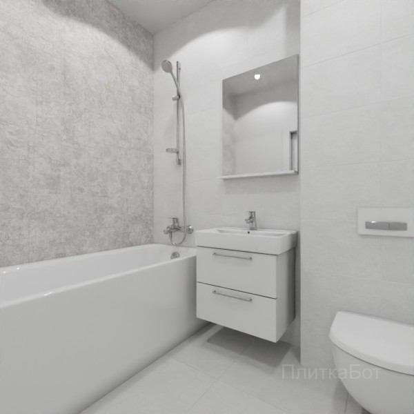 ALMA ceramica 2026, Бетон Про, Контрастные стены №17