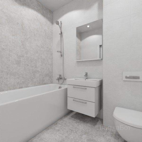 ALMA ceramica 2026, Бетон Про, Контрастные стены №19
