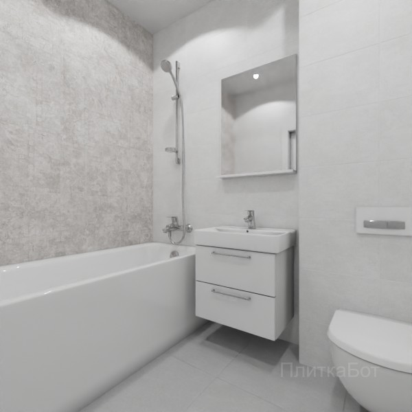 ALMA ceramica 2026, Бетон Про, Контрастные стены №20