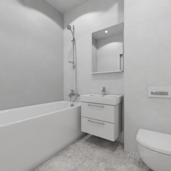ALMA ceramica 2026, Бетон Про, Контрастные стены №24