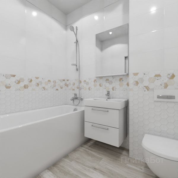 ALMA ceramica 2026, Бильбао, Низ-верх, декор и полоса, палубная №2