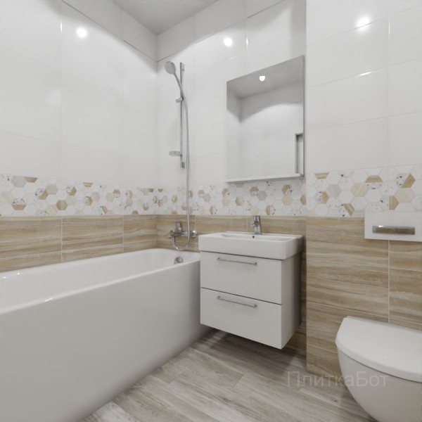 ALMA ceramica 2026, Бильбао, Низ-верх, декор и полоса, палубная №3