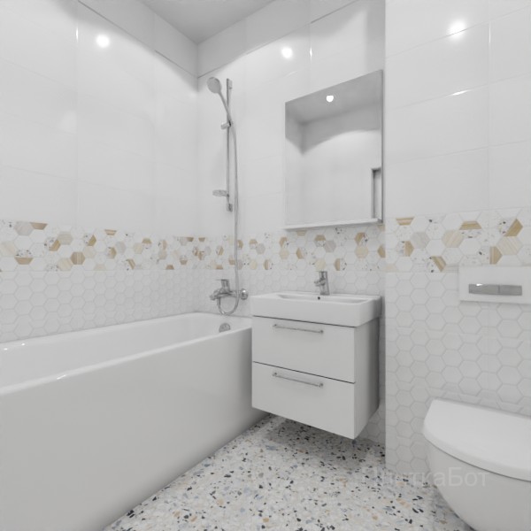 ALMA ceramica 2026, Бильбао, Низ-верх, декор и полоса №2