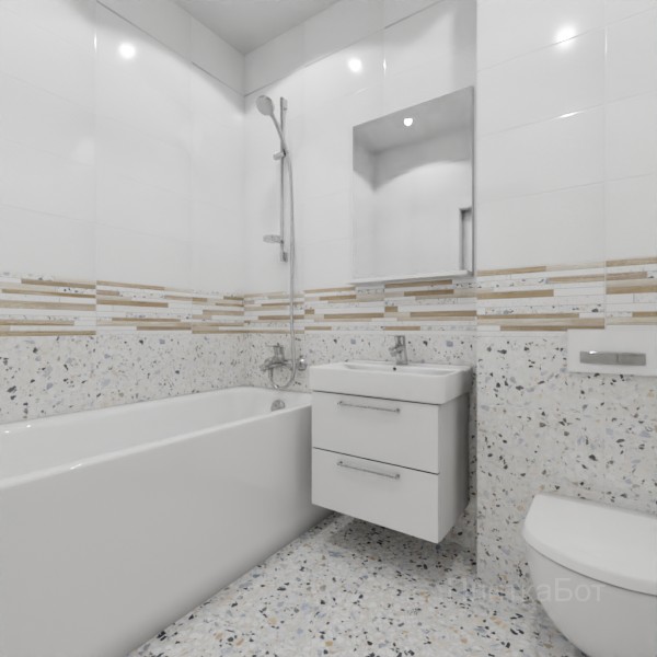 ALMA ceramica 2026, Бильбао, Низ-верх, декор и полоса №4