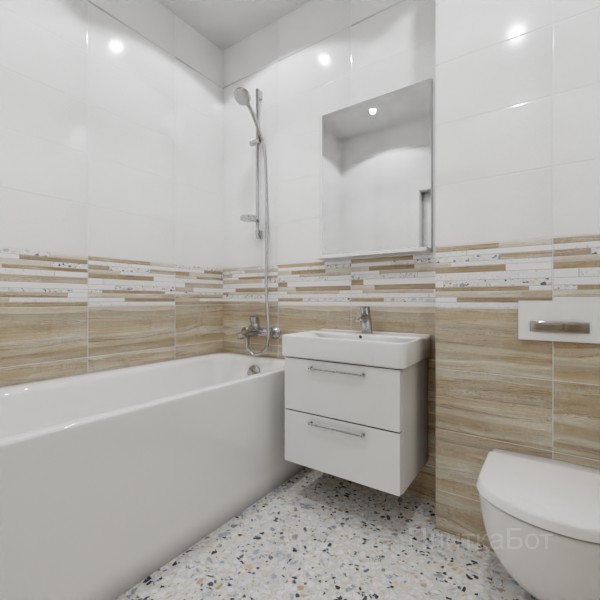 ALMA ceramica 2026, Бильбао, Низ-верх, декор и полоса №6