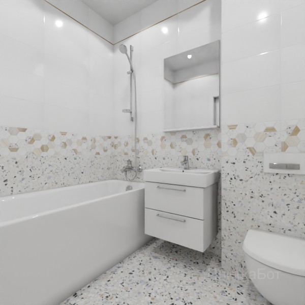 ALMA ceramica 2026, Бильбао, Низ-верх, декор и полоса №7