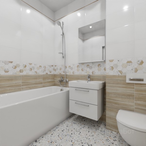 ALMA ceramica 2026, Бильбао, Низ-верх, декор и полоса №9