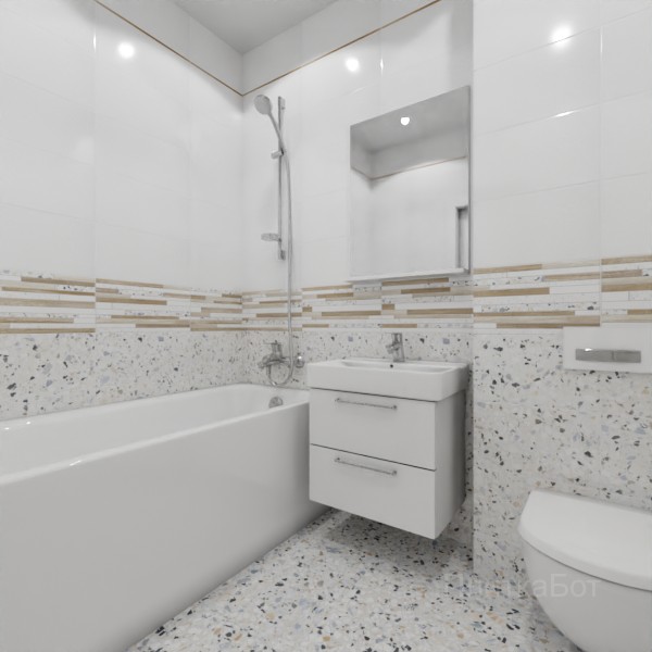 ALMA ceramica 2026, Бильбао, Низ-верх, декор и полоса №10