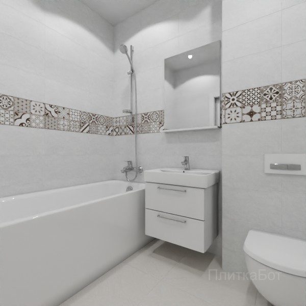 ALMA ceramica 2026, Бохо, Декор по центру