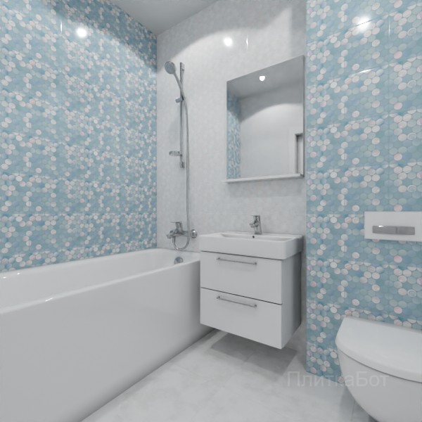 ALMA ceramica 2026, Болле, Контрастные стены, контраст у инсталляции №4