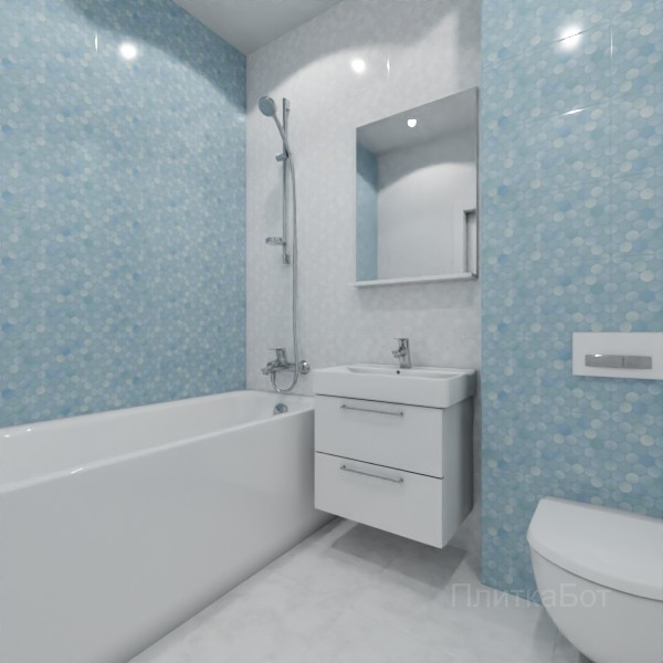 ALMA ceramica 2026, Болле, Контрастные стены, контраст у инсталляции №6