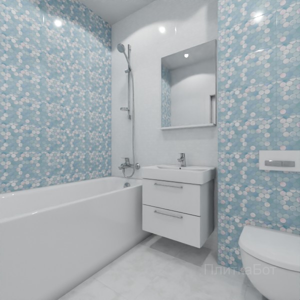 ALMA ceramica 2026, Болле, Контрастные стены, контраст у инсталляции №9