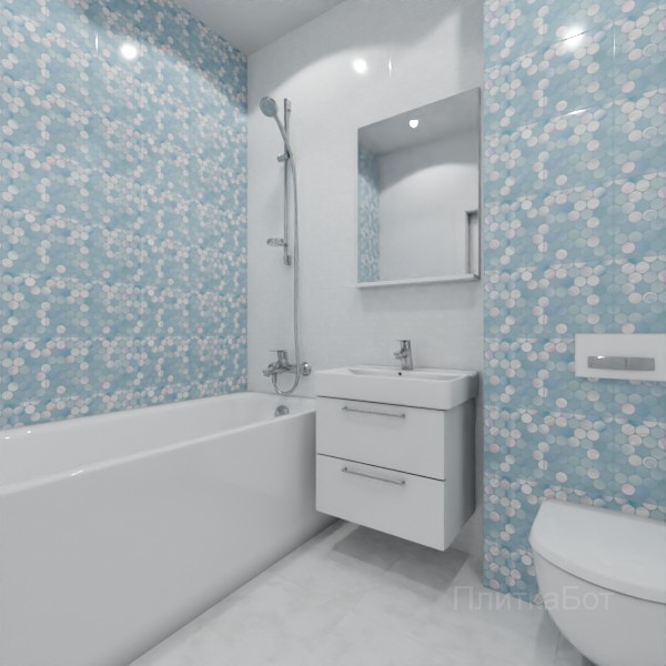 ALMA ceramica 2026, Болле, Контрастные стены, контраст у инсталляции №10