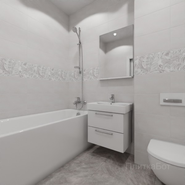 ALMA ceramica 2026, Бонита, Декор по центру №1