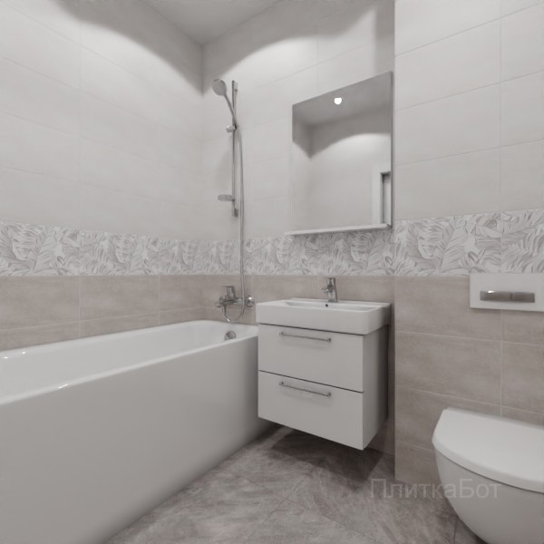 ALMA ceramica 2026, Бонита, Низ-верх и декор №1