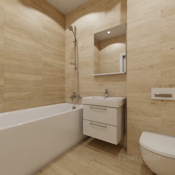 ALMA ceramica 2026, Брентвуд, Контрастные стены №1