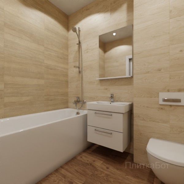 ALMA ceramica 2026, Брентвуд, Контрастные стены №2
