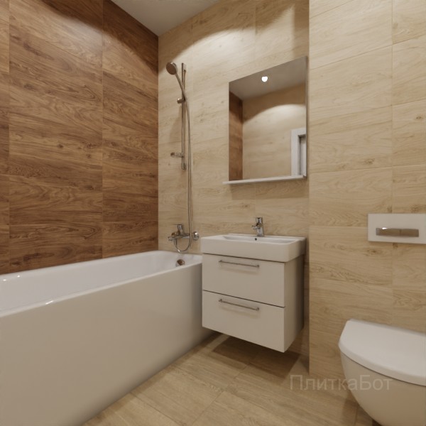 ALMA ceramica 2026, Брентвуд, Контрастные стены №3