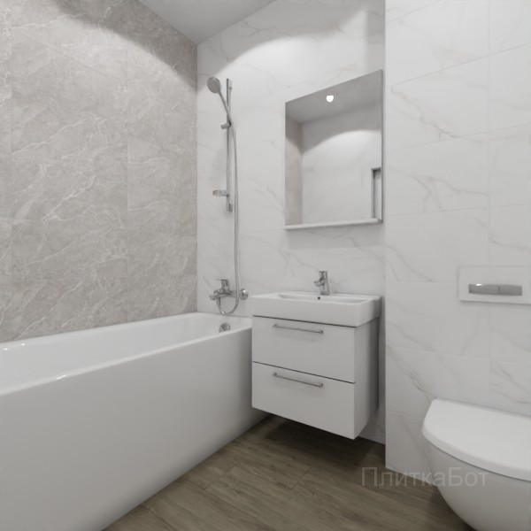 ALMA ceramica 2026, Бронкс, Контрастные стены, палубная №3