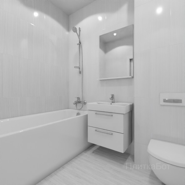 ALMA ceramica 2026, Бутик, Контрастные стены вертикально, палубная