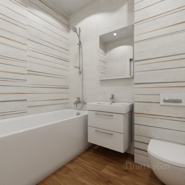 ALMA ceramica 2026, Дакар, Контрастные стены, контраст у инсталляции, палубная №1