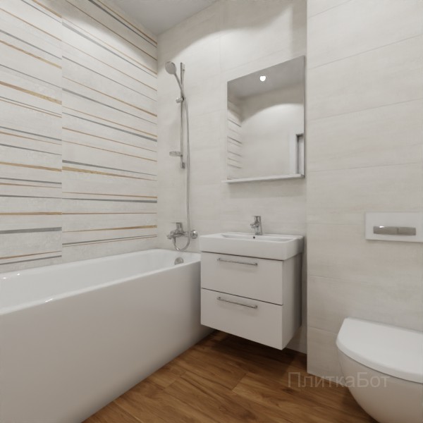 ALMA ceramica 2026, Дакар, Контрастные стены, палубная №1