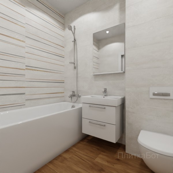 ALMA ceramica 2026, Дакар, Контрастные стены, палубная №2