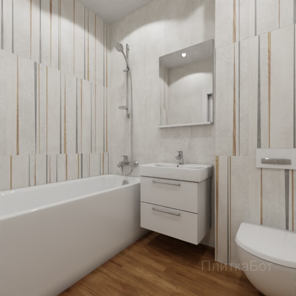 ALMA ceramica 2026, Дакар, Контрастные стены вертикально, контраст у инсталляции, палубная №3
