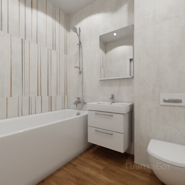 ALMA ceramica 2026, Дакар, Контрастные стены вертикально, палубная №2