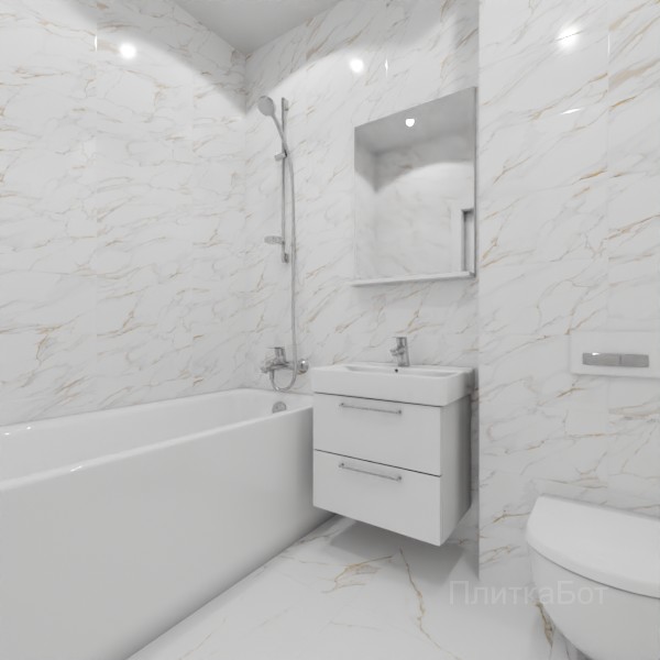 ALMA ceramica 2026, Дакота, Без декора