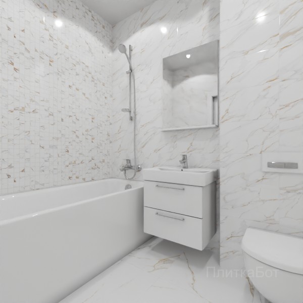 ALMA ceramica 2026, Дакота, Контрастные стены №1