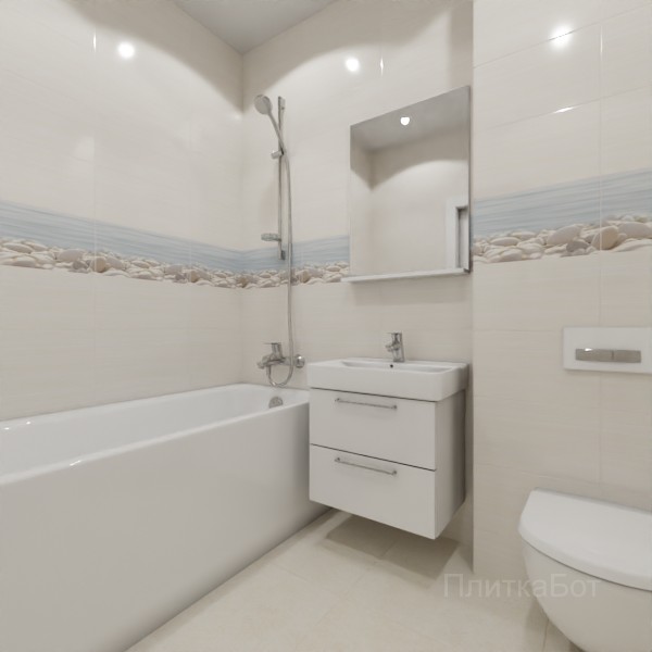 ALMA ceramica 2026, Дель Мар, Декор по центру №1