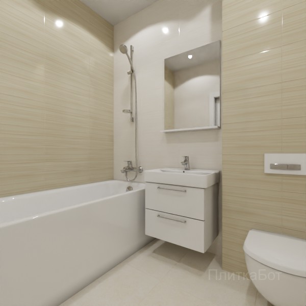ALMA ceramica 2026, Дель Мар, Контрастные стены, контраст у инсталляции №1
