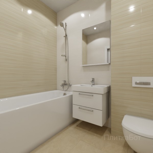 ALMA ceramica 2026, Дель Мар, Контрастные стены, контраст у инсталляции №2