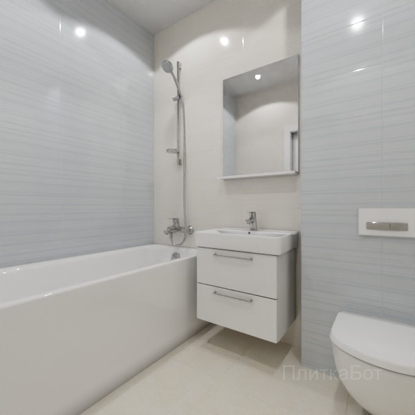 ALMA ceramica 2026, Дель Мар, Контрастные стены, контраст у инсталляции №3