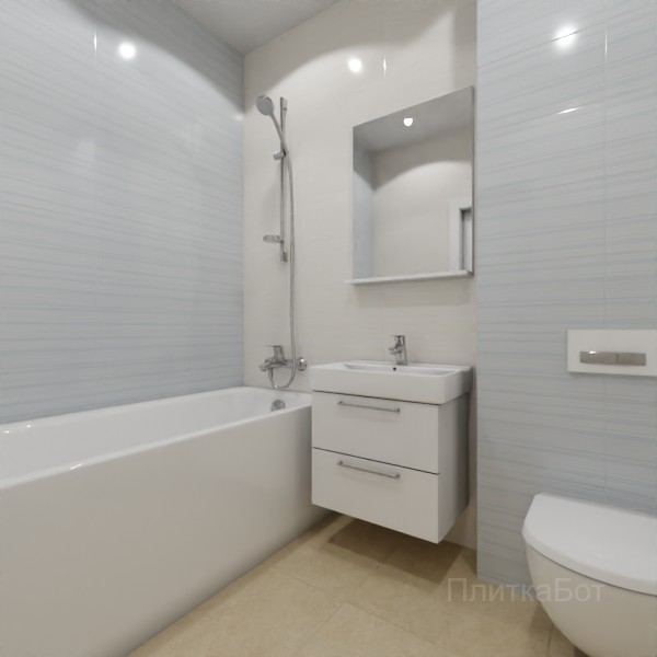 ALMA ceramica 2026, Дель Мар, Контрастные стены, контраст у инсталляции №4