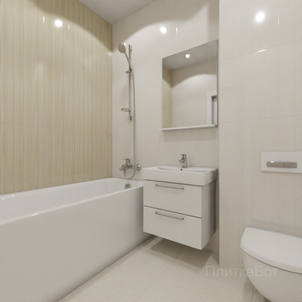 ALMA ceramica 2026, Дель Мар, Контрастные стены вертикально №1