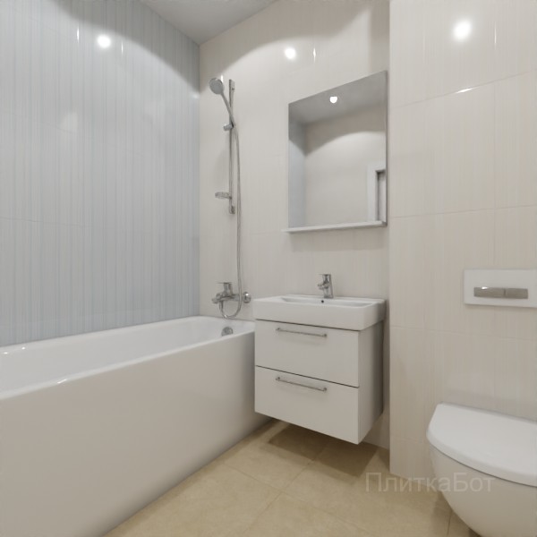 ALMA ceramica 2026, Дель Мар, Контрастные стены вертикально №4