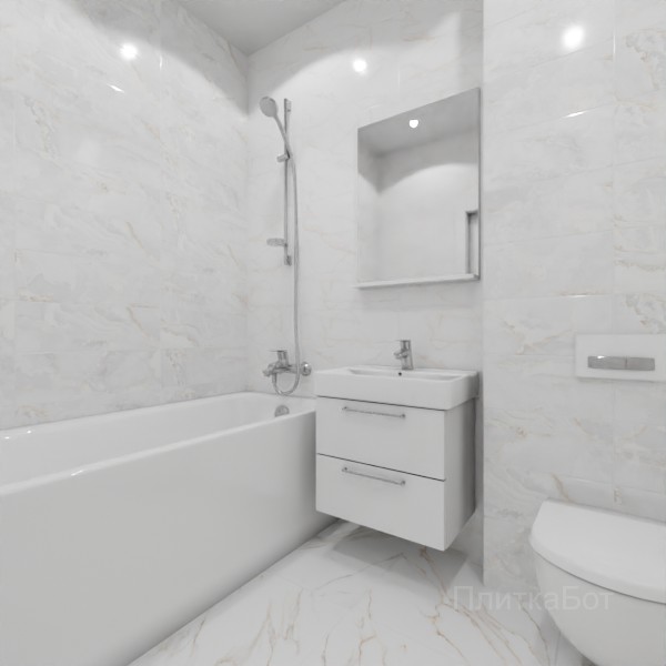 ALMA ceramica 2026, Дея, Контрастные стены, контраст у инсталляции