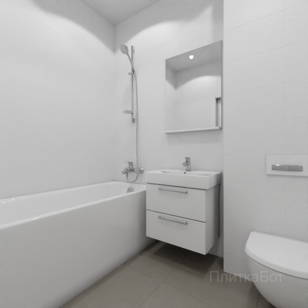 ALMA ceramica 2026, Дискавер (сер), Без декора