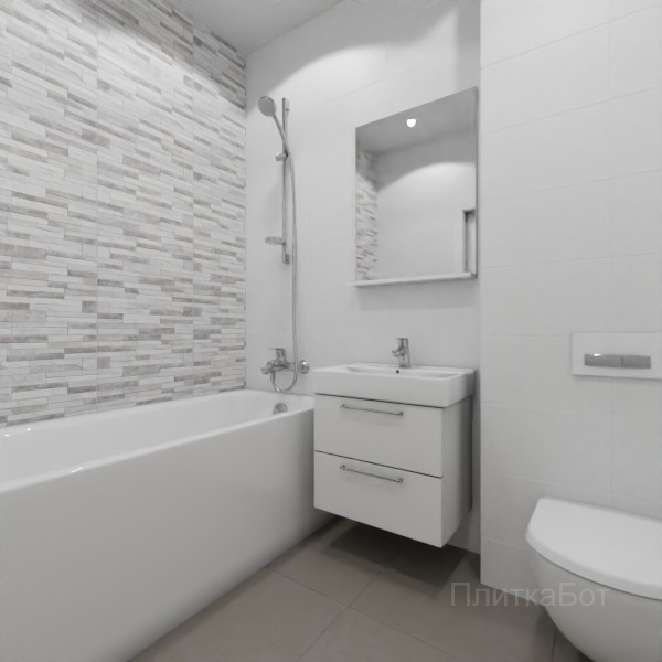 ALMA ceramica 2026, Дискавер (сер), Контрастные стены №2