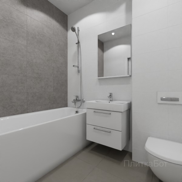 ALMA ceramica 2026, Дискавер (сер), Контрастные стены №3