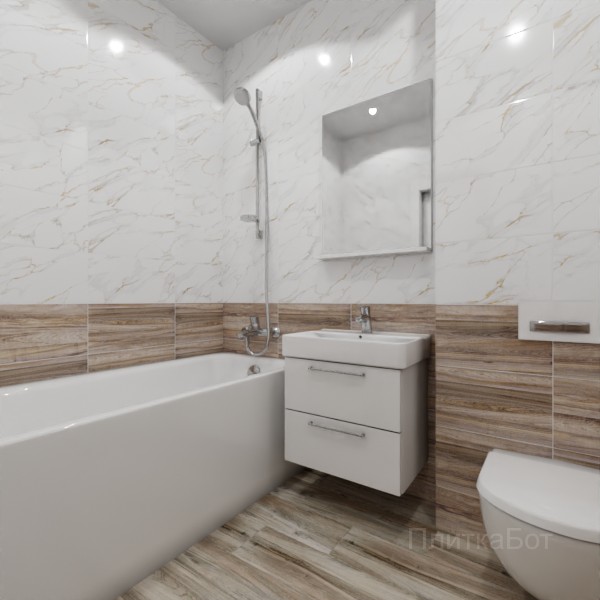 ALMA ceramica 2026, Дублин, Низ-верх, палубная №2