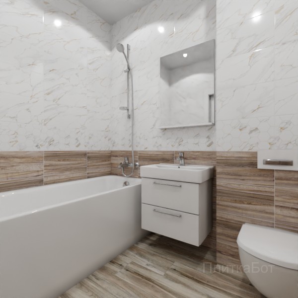 ALMA ceramica 2026, Дублин, Низ-верх и декор, палубная