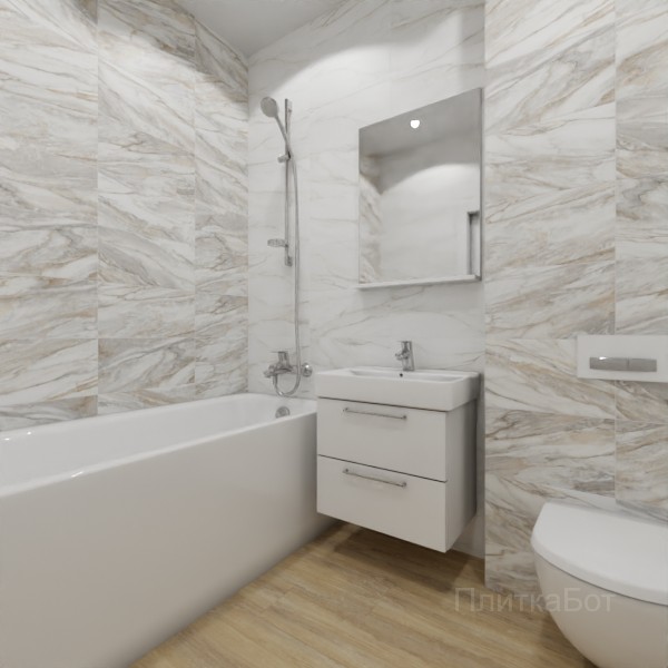 ALMA ceramica 2026, Эйфория, Контрастные стены, контраст у инсталляции, палубная №5